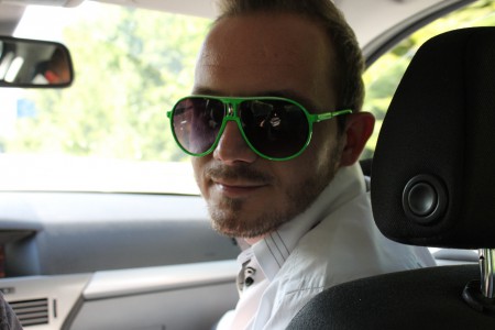 Christophe sur la route de la mer